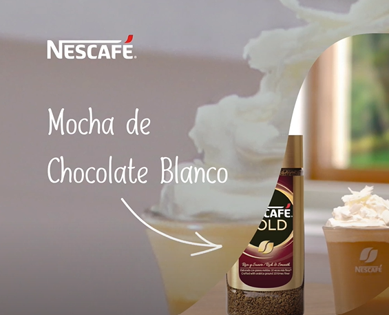 Mocha De Chocolate Blanco Decadente Recetas Nestl