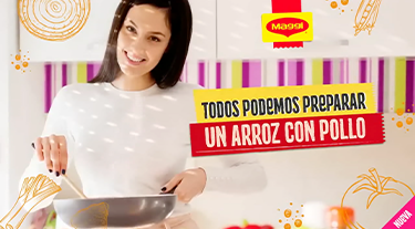 Prepara tu plato favorito, arroz con pollo MAGGI®