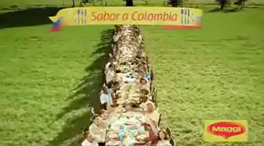 El sabor a Colombia 2013