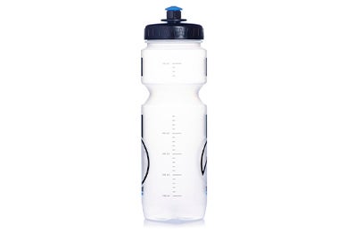 Botella reutilizable de plástico para practicar deportes