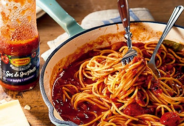 Puré de tomate para hacer salsa amatriciana