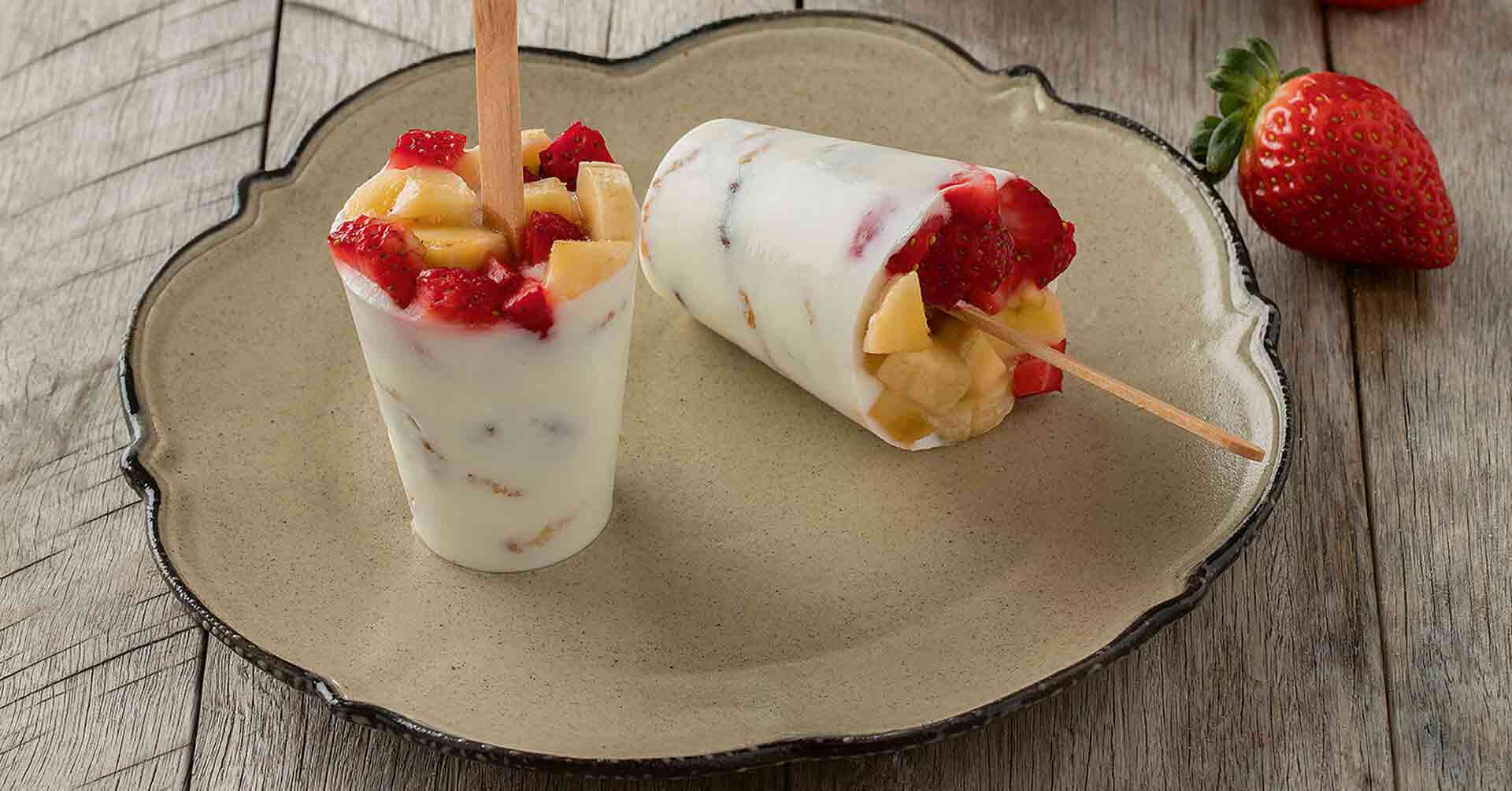 Paletas de yogurt y cereal | Recetas Nestlé | Recetas Nestlé