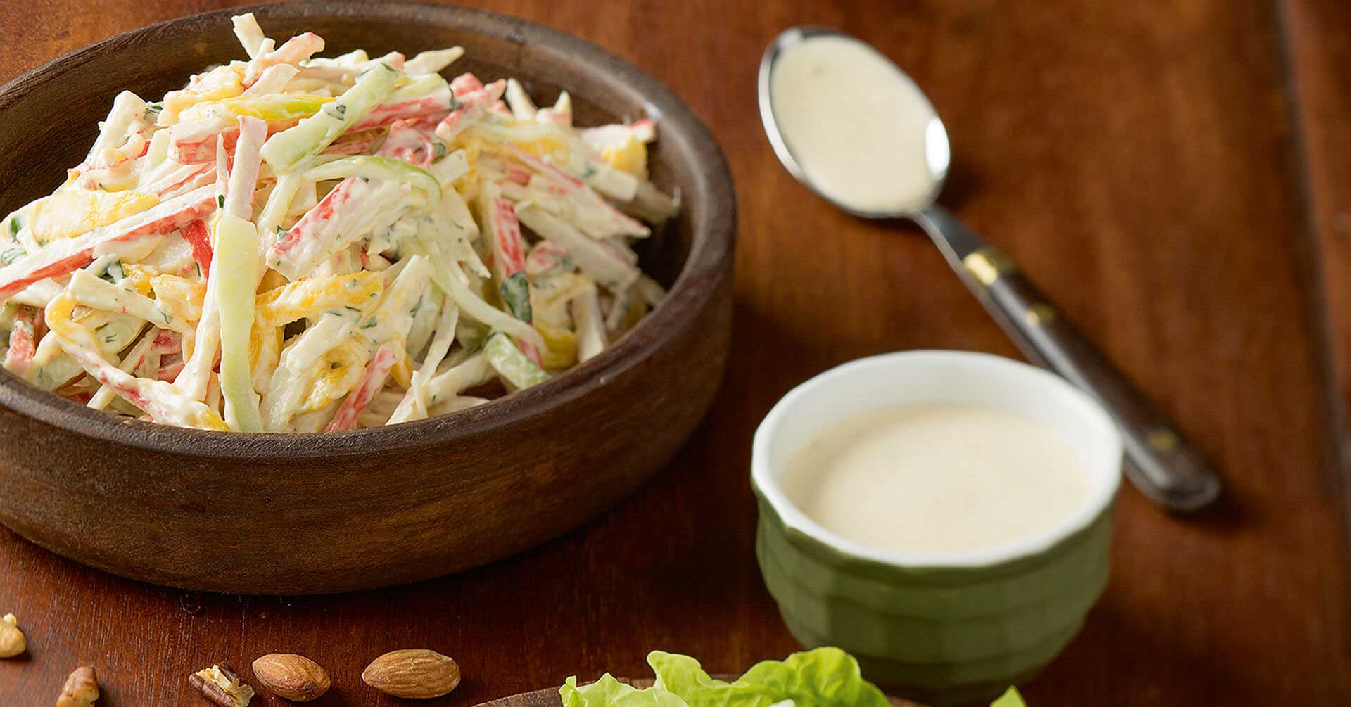 Ensalada de palmitos, pepino y mango | Recetas Nestlé | Recetas Nestlé