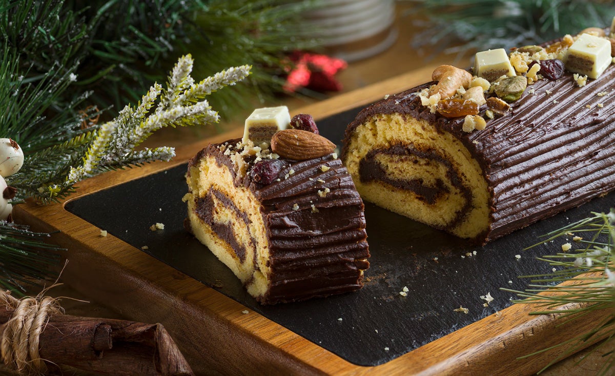 Receta de Tronco Navideño de Chocolate | Recetas Nestlé