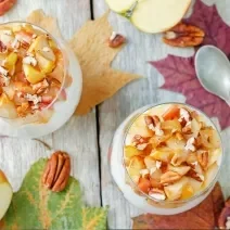 Postre cremoso NUTREN® Senior con manzana y coco