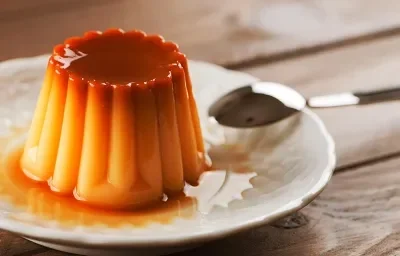 Flan de vainilla