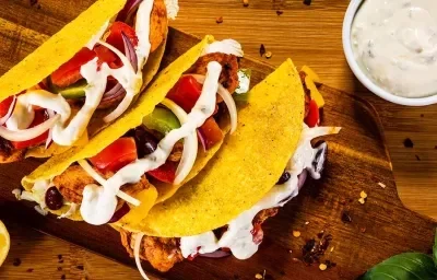 Espeluznantes tacos mirones con calabaza