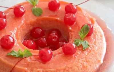 Flan de Cherries