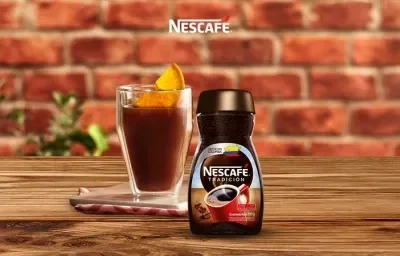 Naranjada nescafe