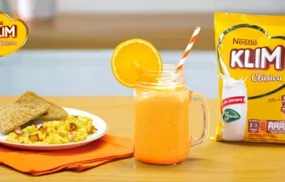 Batido sensacional de naranja, zanahoria