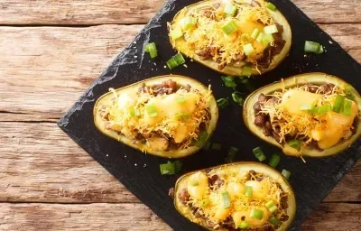 Receta fácil y rápida de aguacates rellenos al horno