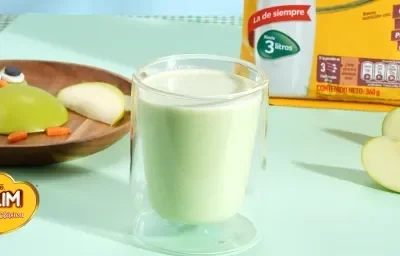 Batido mágico pera y manzana