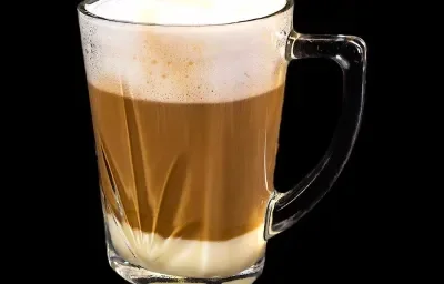 Café bombón espumoso