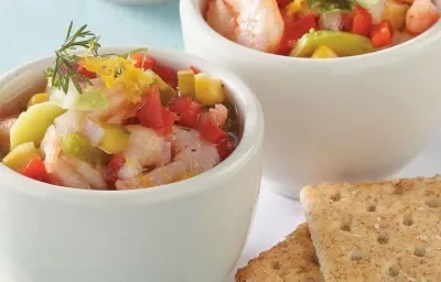 CEVICHE DE CAMARONES