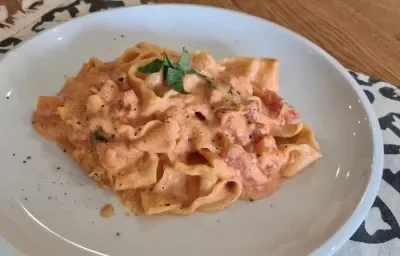 Pappardelle al teléfono