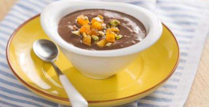 Mousse de aguacate NUTREN® Senior con cocoa y albaricoques