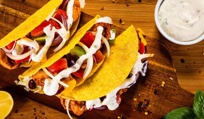 Espeluznantes tacos mirones con calabaza