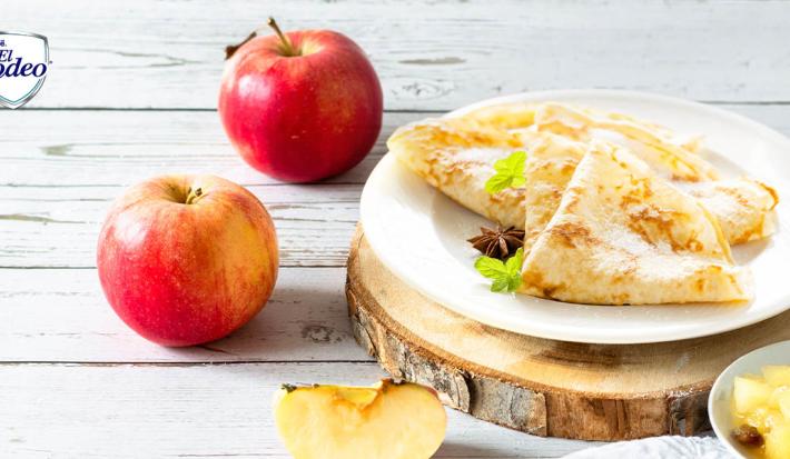 Crepes de manzana