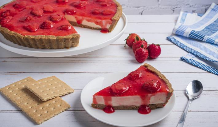 Cheesecake de frutos rojos