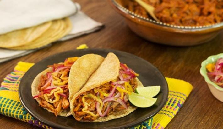 Cochinita pibil en olla exprés