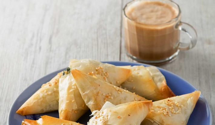 Empanaditas con ricotta y espinaca