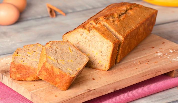 Torta de banano casera sencilla, una receta fácil y rápida