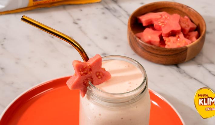 Batido de leche KLIM®​ y guayaba