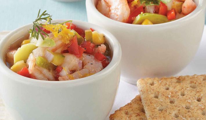 CEVICHE DE CAMARONES