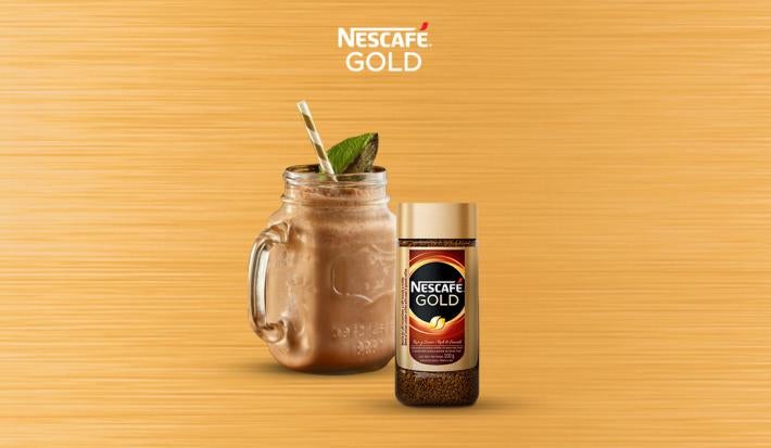 NESCAFÉ® con chocolate oscuro y menta