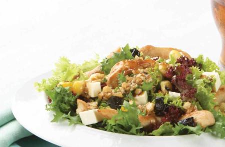 Ensalada de pollo con vinagreta de maracuyá | Recetas Nestlé